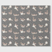 Niedlicher Cartoon Sugar Glider Geschenkpapier (Flach)