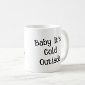 Niedlicher Cartoon Sweater Cold Gean Duck Couple Kaffeetasse (VorderseiteRechts)