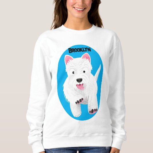 Niedlicher Cartoon Sweatshirt (Vorderseite)