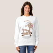 Niedlicher Cartoon Sweatshirt (Vorne ganz)