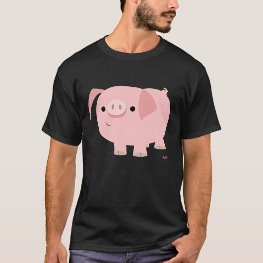 Niedlicher Cartoon T - Shirt (Vorderseite)