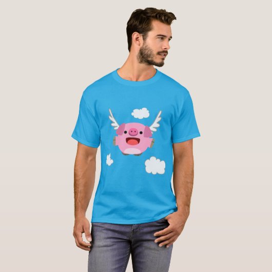 Niedlicher Cartoon T - Shirt (Vorne ganz)