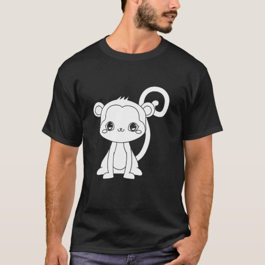 Niedlicher Cartoon T-Shirt (Vorderseite)