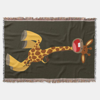 Niedlicher Cartoon-Tanz Giraffe Decke
