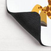 Niedlicher Cartoon-Tanz Giraffe Mousepad (Ecke)