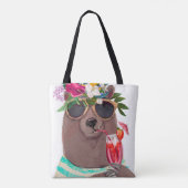 Niedlicher Cartoon Tasche (Rückseite)