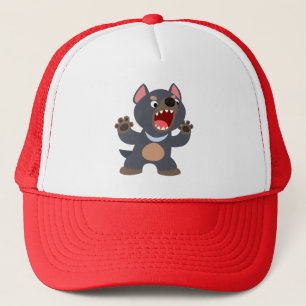 Niedlicher Cartoon Tasmanian Devil Hat Truckerkappe