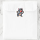 Niedlicher Cartoon Tasmanian Devil Sticker (Tasche)