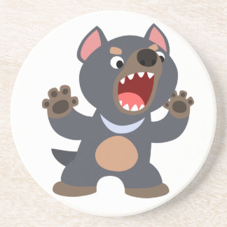 Niedlicher Cartoon Tasmanian Devil Untersetzer