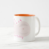 niedlicher Cartoon Tasse (VorderseiteRechts)