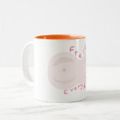 niedlicher Cartoon Tasse (Vorderseite Links)
