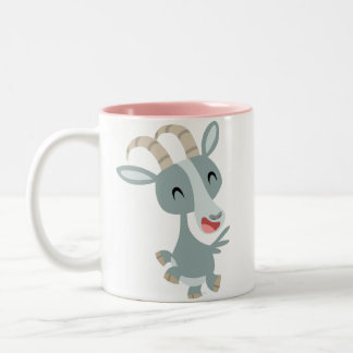 Niedlicher Cartoon Tasse der Ziege