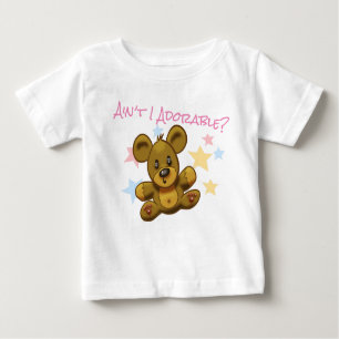 Niedlicher Cartoon Teddy Bear Baby T-shirt