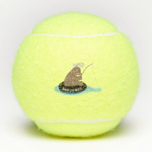 Niedlicher Cartoon Tennisbälle