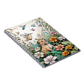 Niedlicher Cartoon Tiere Kinder-Notebook | Zurück  Notizblock (Rechte Seite)