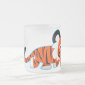 Niedlicher Cartoon Tiger auf der Mattierten Tasse  (Mittel)