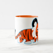 Niedlicher Cartoon Tiger auf der Tasse Prowl (Mittel)