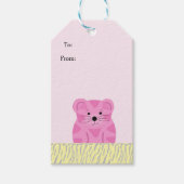 Niedlicher Cartoon Tiger Geschenkanhänger (Vorderseite)