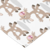 Niedlicher Cartoon Tischdecke (Schrägansicht)