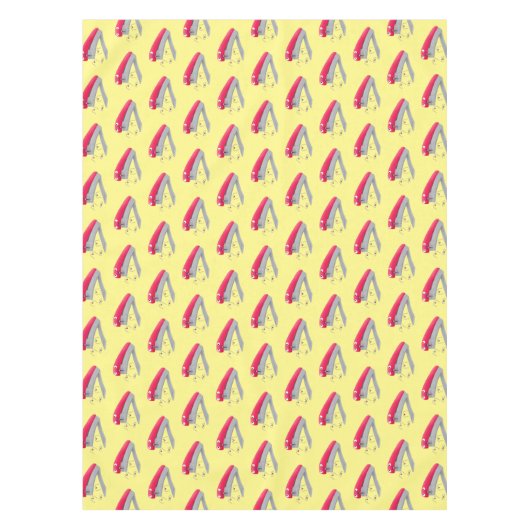 Niedlicher Cartoon Tischdecke (Vorderseite)