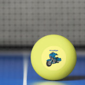 Niedlicher Cartoon Tischtennisball (Netto)