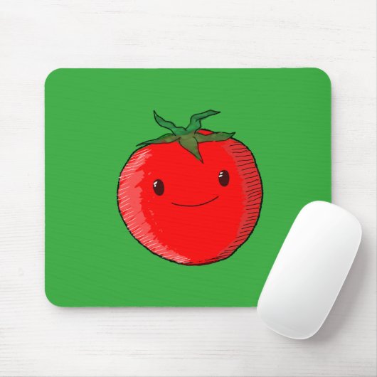 Niedlicher Cartoon Tomato Mousepad (Mit Mouse)
