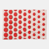 Niedlicher Cartoon Tomato Pattern Geschirrtuch (Horizontal)