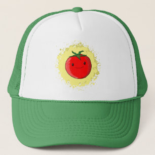 Niedlicher Cartoon Tomato Truckerkappe