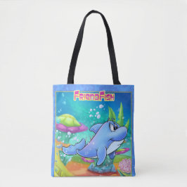Niedlicher Cartoon Totbeutel mit Cartoon Delphin Tasche