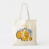 Niedlicher Cartoon Tragetasche (Rückseite)