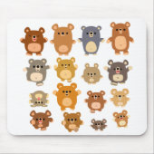 Niedlicher Cartoon trägt mousepad (Vorne)