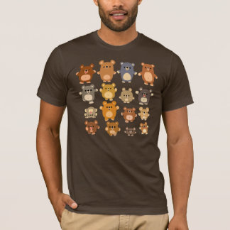 Niedlicher Cartoon trägt T - Shirt
