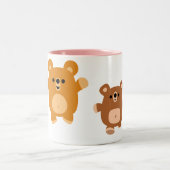 Niedlicher Cartoon trägt Tasse 3 (Mittel)