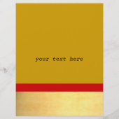 Niedlicher Cartoon Türkei Flyer (Hinten)