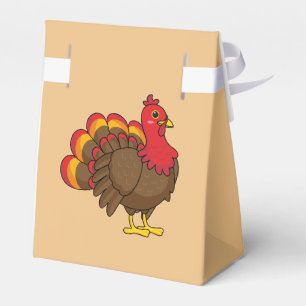 Niedlicher Cartoon Türkei Geschenkschachtel