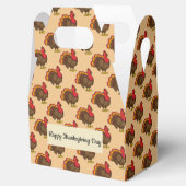 Niedlicher Cartoon Türkei Geschenkschachtel (Geöffnet)