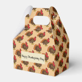 Niedlicher Cartoon Türkei Geschenkschachtel (Vorderseite)