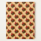 Niedlicher Cartoon Türkei | Personalisieren Planer (Rückseite)