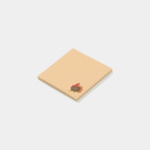 Niedlicher Cartoon Türkei Post-it Klebezettel (angewinkelt)