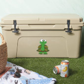 Niedlicher Cartoon Turtle Aufkleber (Kühler)