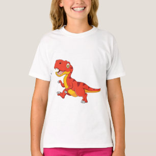 Niedlicher Cartoon Tyrannosaurus T-Shirt