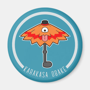 Niedlicher Cartoon Umbrella Ghost   Japanisch Yoka Magnet