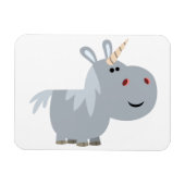 Niedlicher Cartoon Unicorn Flexible Magnet (Horizontal)