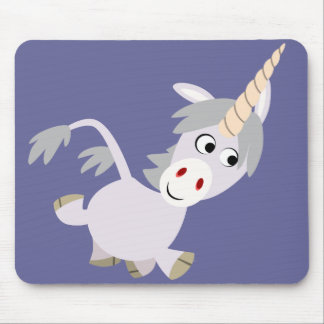 Niedlicher Cartoon Unicorn Mousepad
