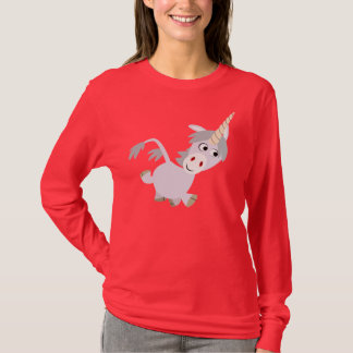 Niedlicher Cartoon Unicorn T - Shirt