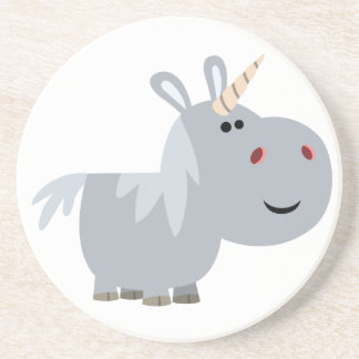 Niedlicher Cartoon Unicorn Untersetzer