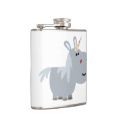 Niedlicher Cartoon Unicorp Hip Flask Flachmann (Rechts)