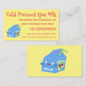 Niedlicher Cartoon Visitenkarte (Vorne/Hinten)