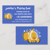 Niedlicher Cartoon Visitenkarte (Vorne/Hinten)