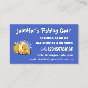 Niedlicher Cartoon Visitenkarte